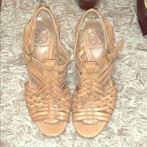 Nude Tory Burch heels